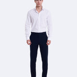 WOOL SUIT TROUSERS