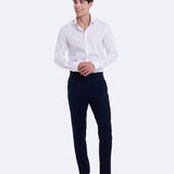 WOOL SUIT TROUSERS