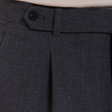 PLAIN CROPPED FIT DRESS PANTS