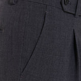 PLAIN CROPPED FIT DRESS PANTS