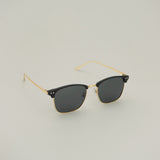 GAFAS SOL METAL DORADO