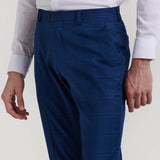 PANTALON TRAJE CUADROS REGULAR FIT