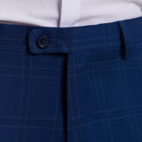 PANTALON TRAJE CUADROS REGULAR FIT