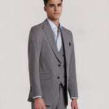 AMERICANA TRAJE SOLAPA PUNTA MEZCLA