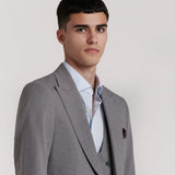 AMERICANA TRAJE SOLAPA PUNTA MEZCLA