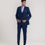 AMERICANA TRAJE SOLAPA PUNTA MEZCLA