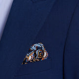 AMERICANA TRAJE SOLAPA PUNTA MEZCLA