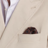 BLAZER CRUZADA LISA ALGODON