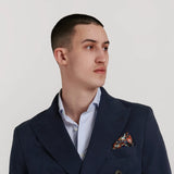 BLAZER CRUZADA LISA ALGODON