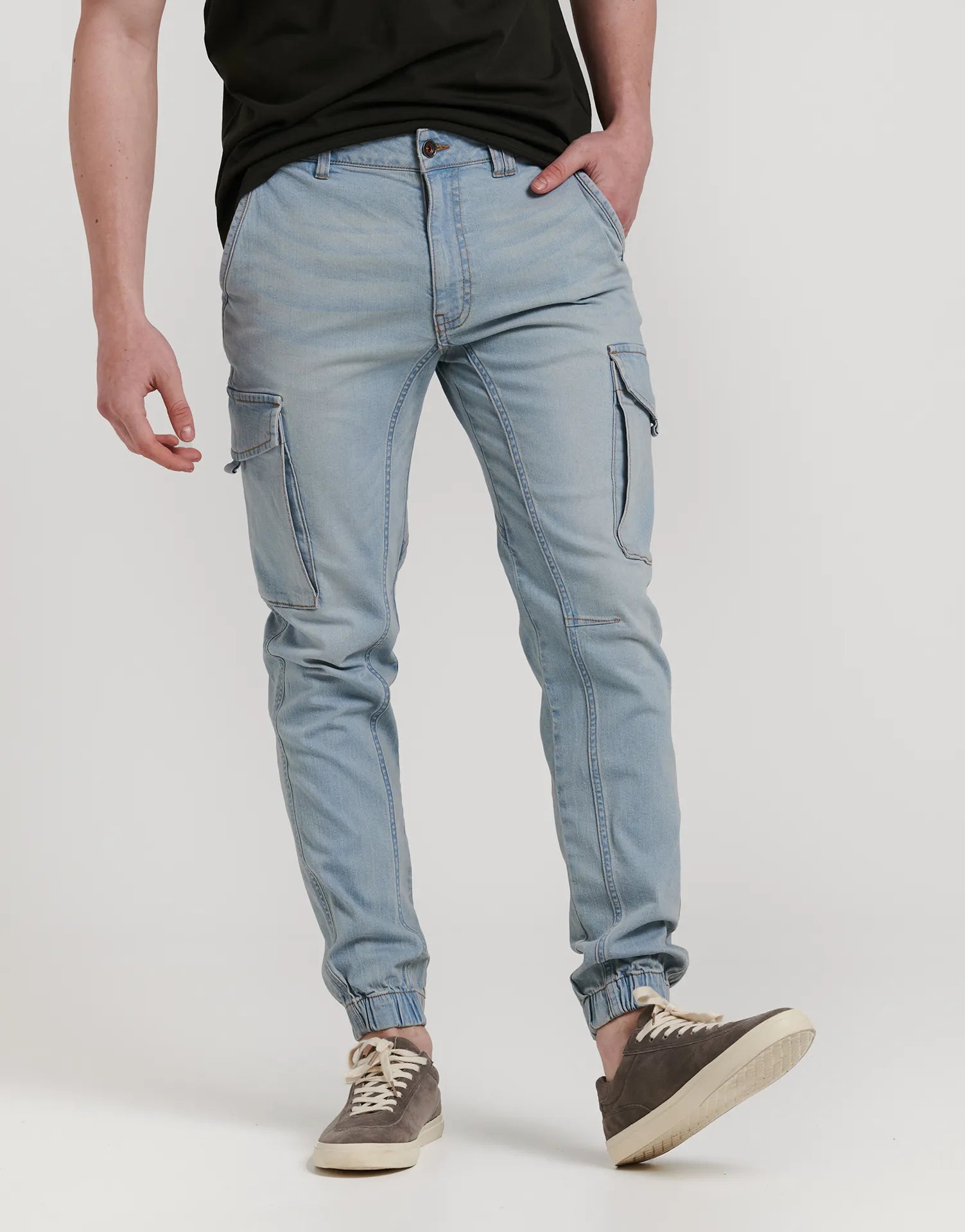 JOGGER CARGO JEANS PANTS – JVZ Shop - Main Image