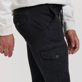 PANTALON VAQUERO CARGO JOGGER CORDONES