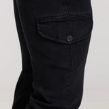 PANTALON VAQUERO CARGO JOGGER CORDONES