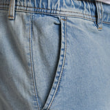 PANTALON VAQUERO CARGO JOGGER CORDONES