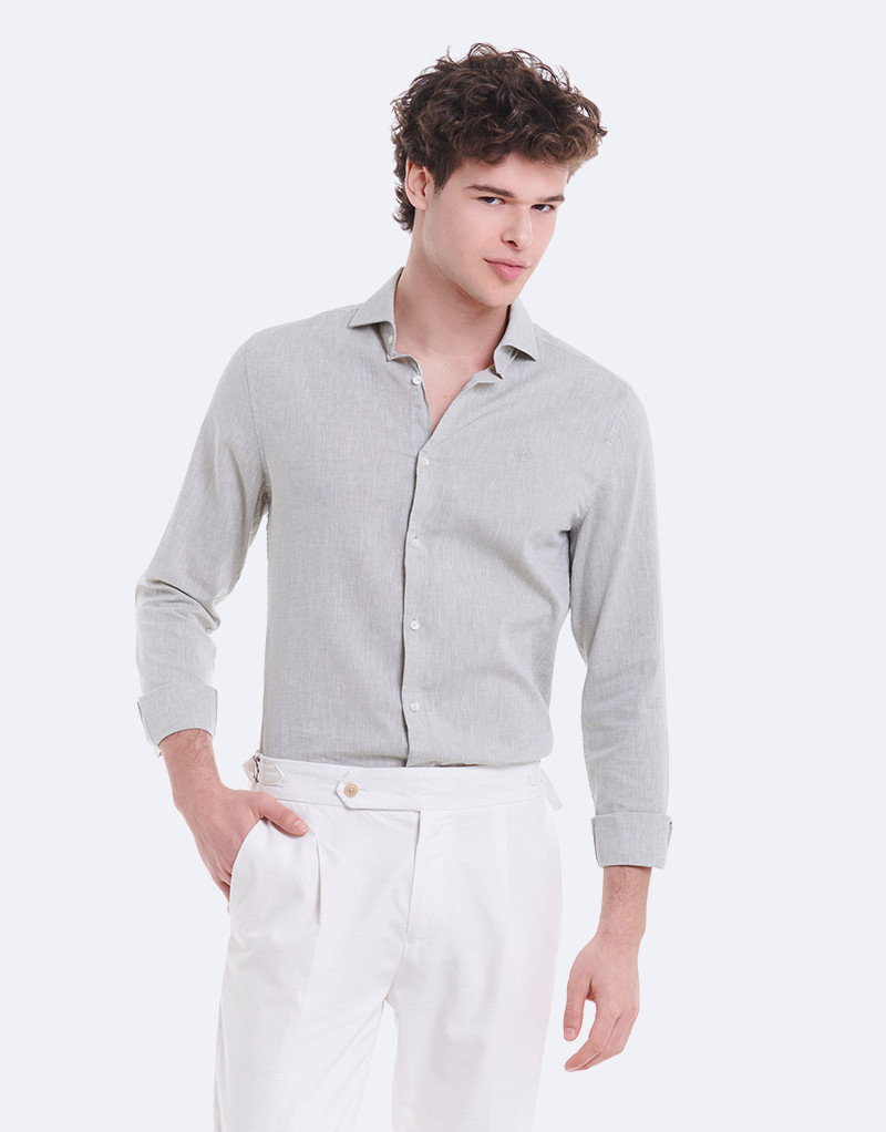 CAMISA VESTIR LINO C/ITALIANO