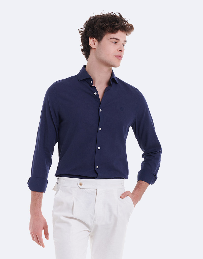 CAMISA VESTIR LINO C/ITALIANO