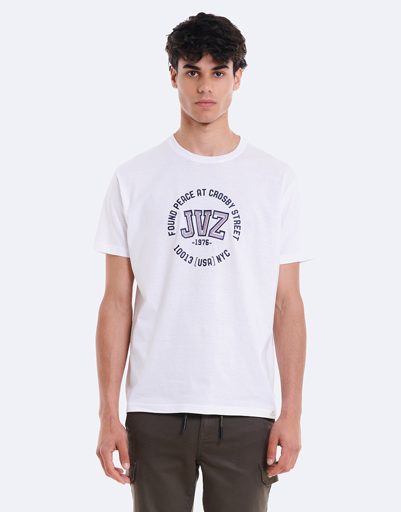 CAMISETA LOGO PRINT CIRCULAR