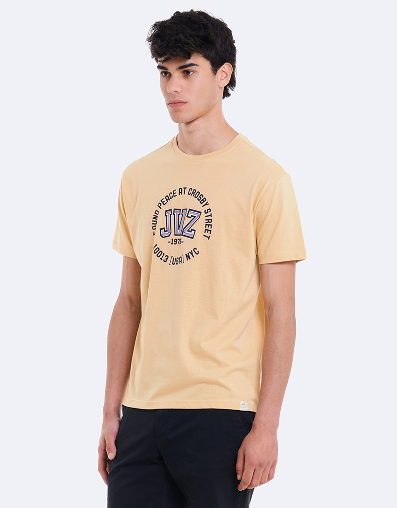 CAMISETA LOGO PRINT CIRCULAR