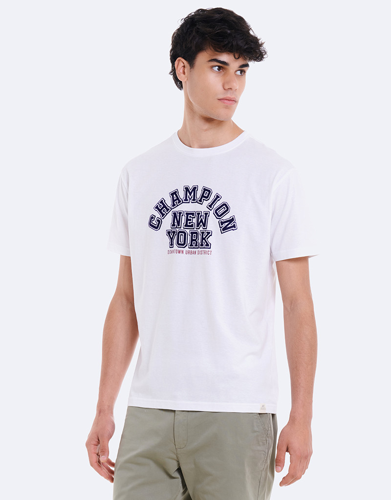 CAMISETA PRINT CHAMPION NY