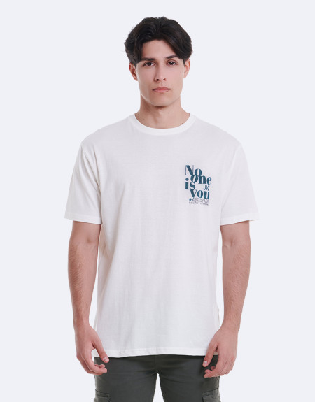 CAMISETA PRINT NO ONE IS YOU