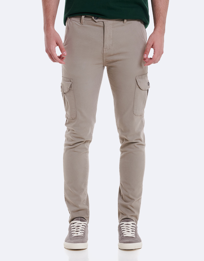 PANTALON CHINO BASIC CARGO