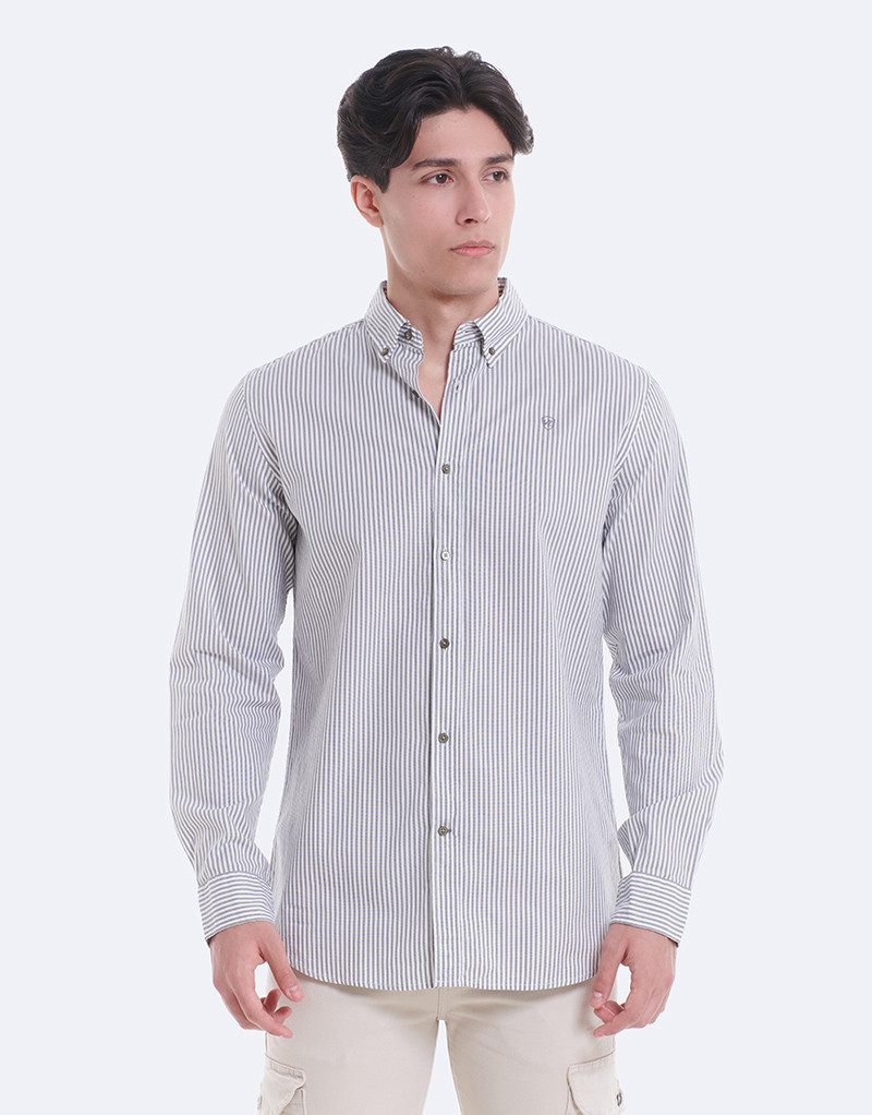 CAMISA OXFORD RAYAS