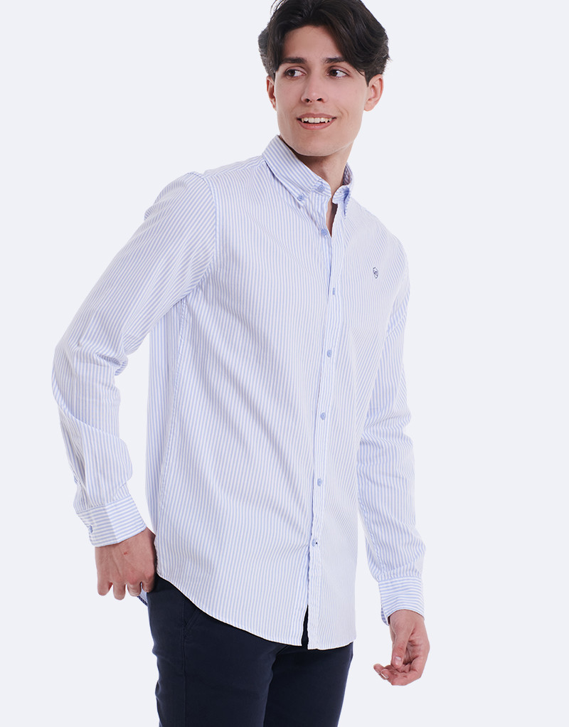 CAMISA OXFORD RAYAS