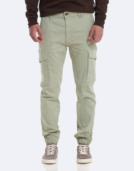 PANTALON JOGGER CARGO - KAKI