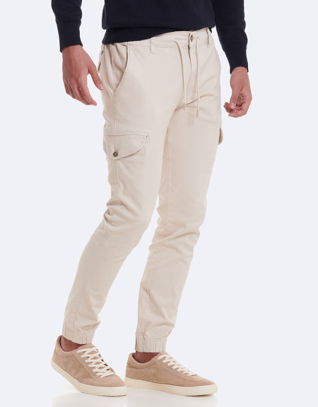 PANTALON CARGO CORDONES -...