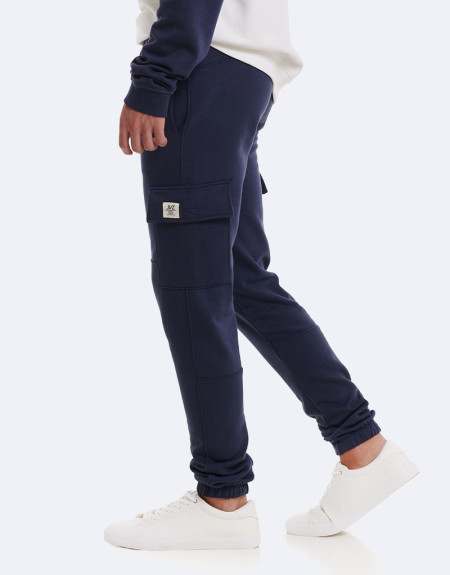 PANTALON CHANDAL CARGO - AZUL