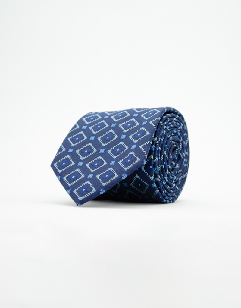 CORBATA ESTAMPADO RECTANGULAR