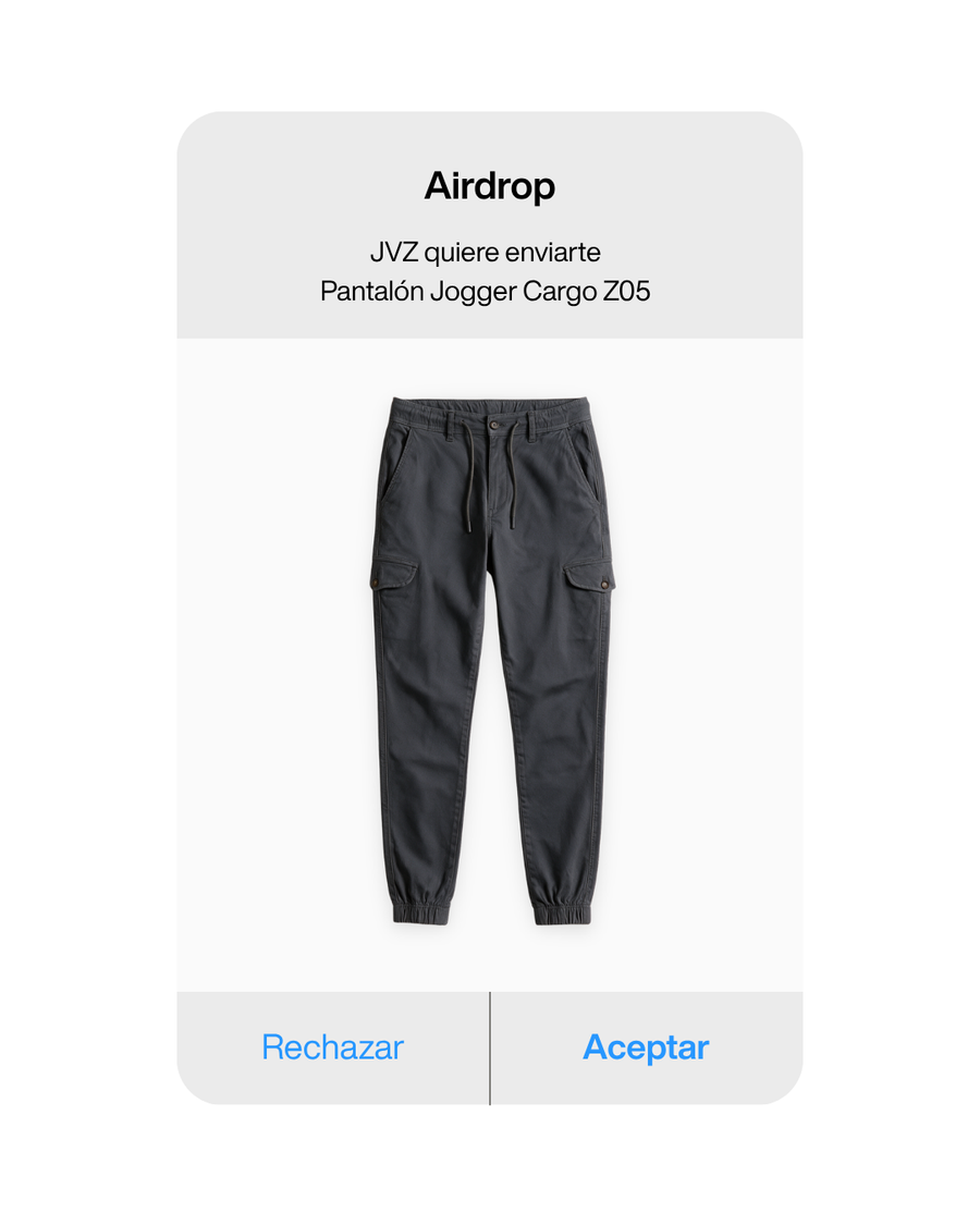 PANTALON JOGGER CARGO Z05 - antracita