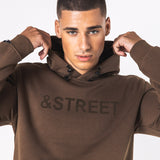 SUDADERA CAPUCHA BORDADO STREET