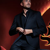 AMERICANA SATINADA SOLAPA CONTRASTE