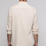 CAMISA LISA TEJIDO LINO