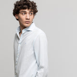 CAMISA VESTIR LINO CUELLO ITALIANO ESCUD