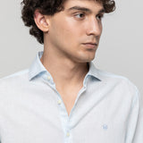 CAMISA VESTIR LINO CUELLO ITALIANO ESCUD