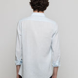 CAMISA VESTIR LINO CUELLO ITALIANO ESCUD