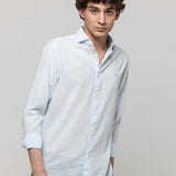 CAMISA VESTIR LINO CUELLO ITALIANO ESCUD
