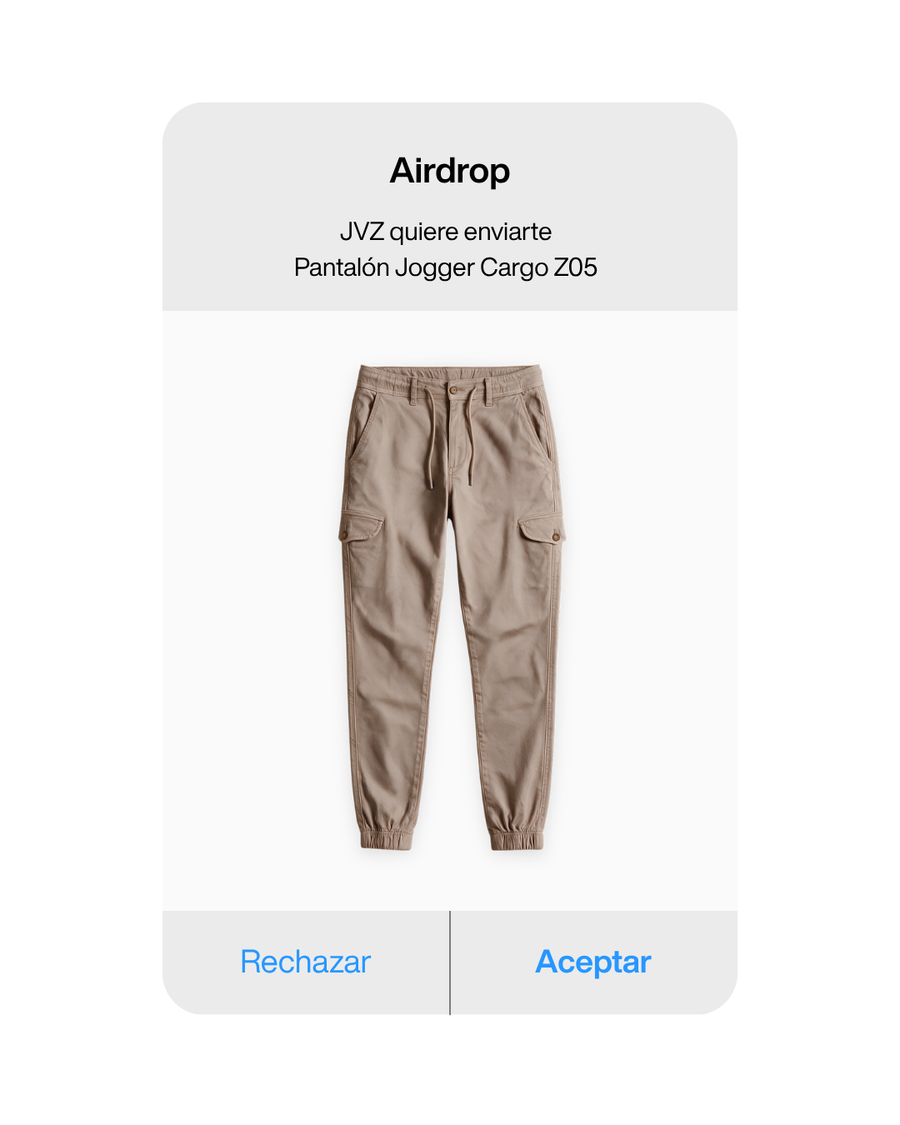 PANTALON JOGGER CARGO Z05 - beige