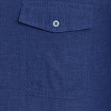 CAMISA LINO BOLSILLOS PECHO