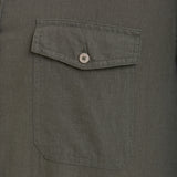 CAMISA LINO BOLSILLOS PECHO