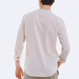 CAMISA LINO CUELLO MAO