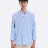 CAMISA LINO CUELLO MAO