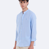 CAMISA LINO CUELLO MAO