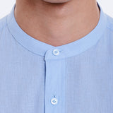 CAMISA LINO CUELLO MAO