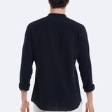 CAMISA LINO CUELLO MAO
