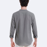 CAMISA LINO CUELLO MAO