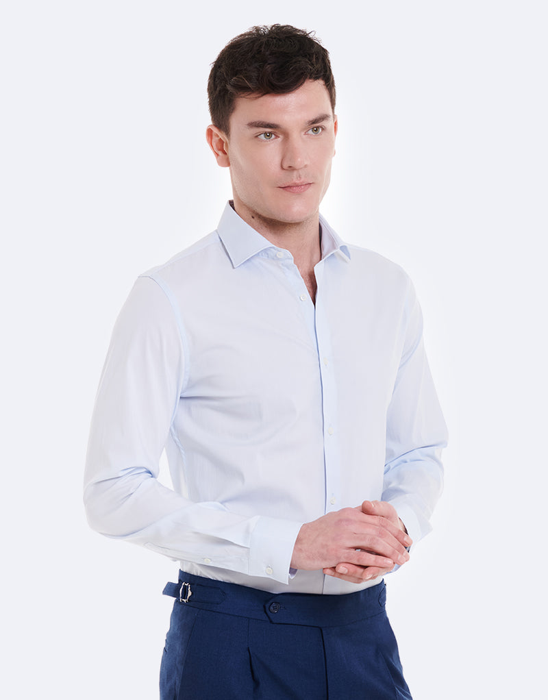 CAMISA SOCIAL LISA DE LYCRA