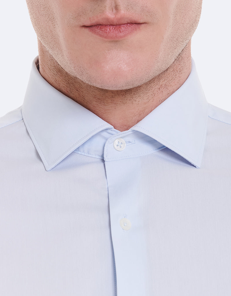 CAMISA SOCIAL LISA DE LYCRA