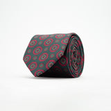 CORBATA ESTAMPADO GEOMETRICO CIRCULAR